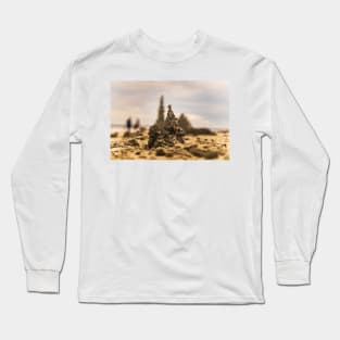 Sandcastle at Sunset Beach Long Sleeve T-Shirt